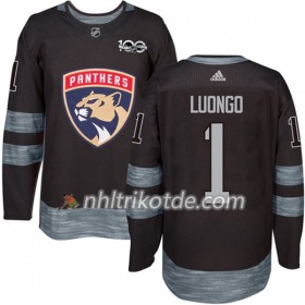 Florida Panthers Trikot Roberto Luongo 1 1917-2017 100th Anniversary Adidas Schwarz Authentic - Herren